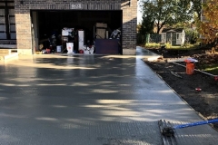 Broomed Concrete Driveway