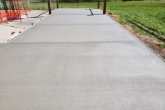 Broomed Concrete Pool Patio